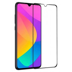 POPERTECH Tempered Glass 5D, full glue, για Xiaomi Redmi 9/9A, μαύρο
