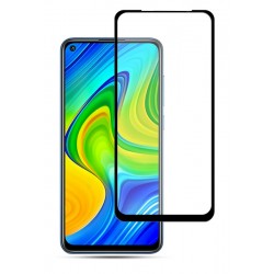 POPERTECH Tempered Glass 5D, full glue, για Xiaomi Redmi 10X 4G, μαύρο