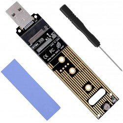 POPERTECH Converter M.2 Key M NVMe σε USB 3.1 Gen 2 TOOL-0045