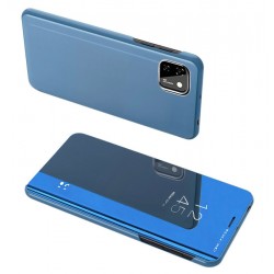 POPERTECH θήκη Clear view MOB-1520, Huawei Y5p, μπλε