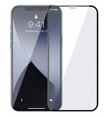 POPERTECH Tempered Glass 5D, full glue, iPhone 12 Pro Max, &mu;&alpha;ύ&rho;&omicron;