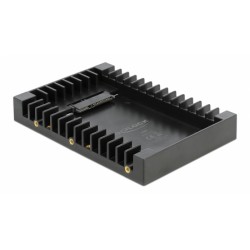 DEDOCK tray 3.5" για 2.5" HDD/SSD 18364, 6Gbps, μαύρο