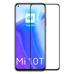 POPERTECH Tempered Glass 5D, full glue, Xiaomi Mi 10T/Lite/Pro 5G, μαύρο