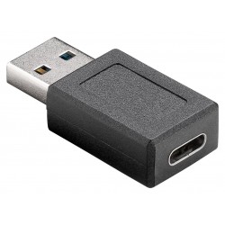 GOGBAY αντάπτορας USB σε USB-C θηλυκό 45400, 5Gbps, μαύρος