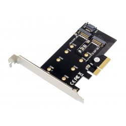 POPERTECH κάρτα επέκτασης 4x PCIe σε M.2 B & M NGFF/NVME ST59