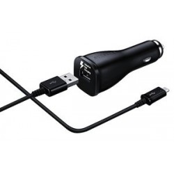 SAMSUNG Φορτιστής αυτοκινήτου EP-LN915U, Micro USB, 15W 2A, μαύρο