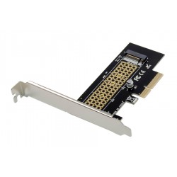 POPERTECH κάρτα επέκτασης 4x PCIe σε M.2 M Key NVMe ST534