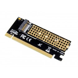 POPERTECH κάρτα επέκτασης 16x PCIe σε M.2 M Key NVMe ST529