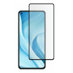 POPERTECH tempered glass 5D TGC-0523 για Xiaomi Mi 11 Lite 4G/5G, μαύρο
