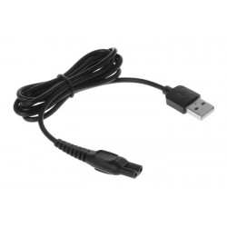POPERTECH καλώδιο τροφοδοσίας USB CAB-U148, 10.3x5mm, 2m, μαύρο