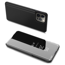 POPERTECH θήκη Clear View MOB-1664 για iPhone 13/13 Pro, μαύρη