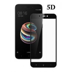 POWERTECH Tempered Glass 5D Full Glue, Xiaomi Redmi 5A Qualcomm, μαύρο