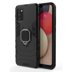 POPERTECH Θήκη Ring Armor MOB-1673 για Samsung A02s, μαύρη