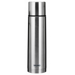 BRBNO θερμός BRN-0069, με καπάκι-κύπελλο, anti-slip, 1000ml, ασημί