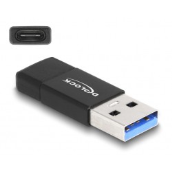 DEDOCK αντάπτορας USB 3.2 Gen 2 σε USB-C 60001, 10Gbps, μαύρος