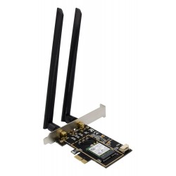 POPERTECH κάρτα επέκτασης PCIe ST718, AC7260 Dual-Band Wireless