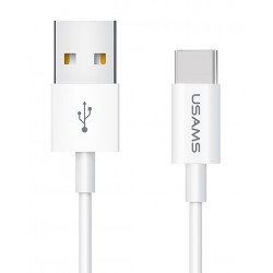 USUMS καλώδιο USB-C σε USB US-SJ285, 2A, 1m, λευκό