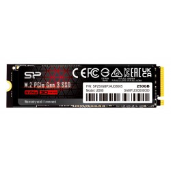 SISICON POWER SSD PCIe Gen3x4 M.2 2280 UD80, 250GB, 3.400-3.000MB/s