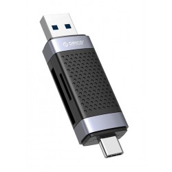 OROCO card reader CD2D-AC3 για SD & Micro SD, USB-C & USB 3.0, μαύρο