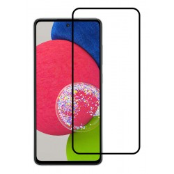POPERTECH tempered glass 5D TGC-0572, Samsung A52s 5G, full glue, μαύρο