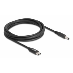 DEDOCK καλώδιο τροφοδοσίας 87974, USB-C σε Dell 4.5x3mm, 1.5m, μαύρο