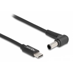 DEDOCK καλώδιο τροφοδοσίας 87981, USB-C σε Sony 6x4.3mm, 1.5m, μαύρο