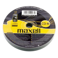 MAMELL CD-R 624034-41, 700ΜΒ, 80min, 52x speed, spindle pack 10τμχ