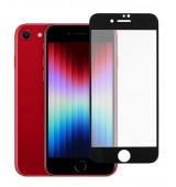 POPERTECH tempered glass 5D TGC-0584, full glue, iPhone SE 2022, &mu;&alpha;ύ&rho;&omicron;