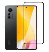 POPERTECH tempered glass 5D TGC-0586, full glue, Xiaomi 12 Lite, &mu;&alpha;ύ&rho;&omicron;