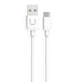 USUMS &kappa;&alpha;&lambda;ώ&delta;&iota;&omicron; USB-C &sigma;&epsilon; USB US-SJ099, 2.1A, 1m, &lambda;&epsilon;&upsilon;&kappa;ό