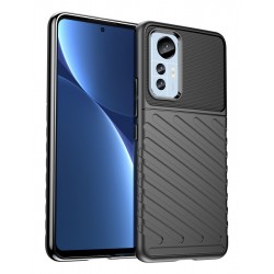 POPERTECH Θήκη Thunder MOB-1757 για Xiaomi 12/12X, μαύρη