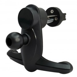 POPERTECH εξάρτημα βάσης κινητού τοποθέτησης σε αεραγωγό CAR-0010, μαύρο