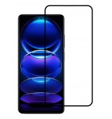 POPERTECH tempered glass 5D, full glue, Xiaomi Redmi Note 12/5G, &mu;&alpha;ύ&rho;&omicron;