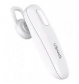 USAMS bluetooth earphone US-LK001, LK series, BT 4.1, λευκό