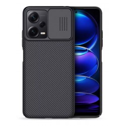 NINLKIN θήκη CamShield για Xiaomi Redmi Note 12 5G, μαύρη
