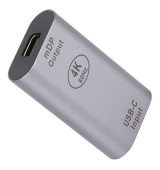 POPERTECH &alpha;&nu;&tau;ά&pi;&tau;&omicron;&rho;&alpha;&sigmaf; USB-C &sigma;&epsilon; Mini DisplayPort PTH-098, 4K/60Hz, &gamma;&kappa;&rho;&iota;