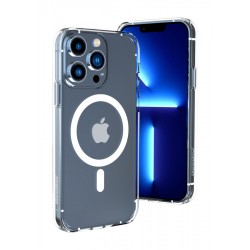 RORKROSE θήκη Magcase Neo για iPhone 14 Plus, με μαγνήτες, διάφανη