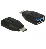 DEDOCK &alpha;&nu;&tau;ά&pi;&tau;&omicron;&rho;&alpha;&sigmaf; USB-C &sigma;&epsilon; USB 3.1 &theta;&eta;&lambda;&upsilon;&kappa;ό 65519, 10Gbps, &mu;&alpha;ύ&rho;&omicron;&sigmaf;