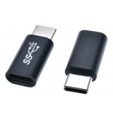 POPERTECH &alpha;&nu;&tau;ά&pi;&tau;&omicron;&rho;&alpha;&sigmaf; USB-C CAB-UC063, &alpha;&rho;&sigma;&epsilon;&nu;&iota;&kappa;ό &sigma;&epsilon; &theta;&eta;&lambda;&upsilon;&kappa;ό, 10Gbps, &mu;&alpha;ύ&rho;&omicron;&sigmaf;