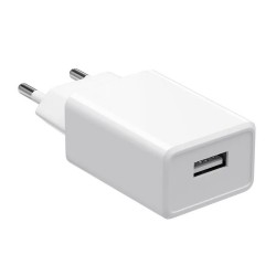 SOSOFF φορτιστής τοίχου PS10UA050K2000EU, USB, 5V/2A, 10W, λευκός