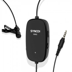 SYSCO μικρόφωνο Lav-S6M2, clip-on, omnidirectional, 3.5mm, 400mAh, μαύρο