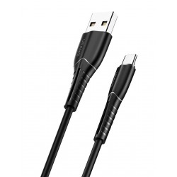 USUMS καλώδιο USB-C σε USB US-SJ366, 2A, 1m, μαύρο