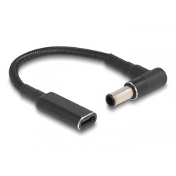 POPERTECH καλώδιο τροφοδοσίας CAB-UC065, USB-C σε Sony 6.0x4.3mm, μαύρο
