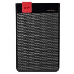 SILICON POWER εξωτερικός HDD 2TB Diamond D30 D3S, USB 3.1, μαύρος