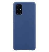 POWERTECH Θήκη Silicone velvet MOB-1529, Samsung A71, μπλε