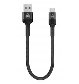 POPERTECH &kappa;&alpha;&lambda;ώ&delta;&iota;&omicron; USB-C &sigma;&epsilon; USB PTR-0166, 60W, 480Mbps, 25cm, &mu;&alpha;ύ&rho;&omicron;