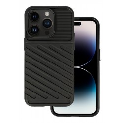 POPERTECH Θήκη Thunder MOB-1833 για iPhone 14 Pro, μαύρη