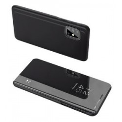 POWERTECH θήκη Clear view MOB-1536 για Samsung A71 5G, μαύρο