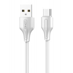 LDLIO καλώδιο USB-C σε USB LS540, 2.4A, 20cm, λευκό