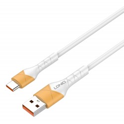 LDLIO καλώδιο USB-C σε USB LS801, 30W, 1m, λευκό
